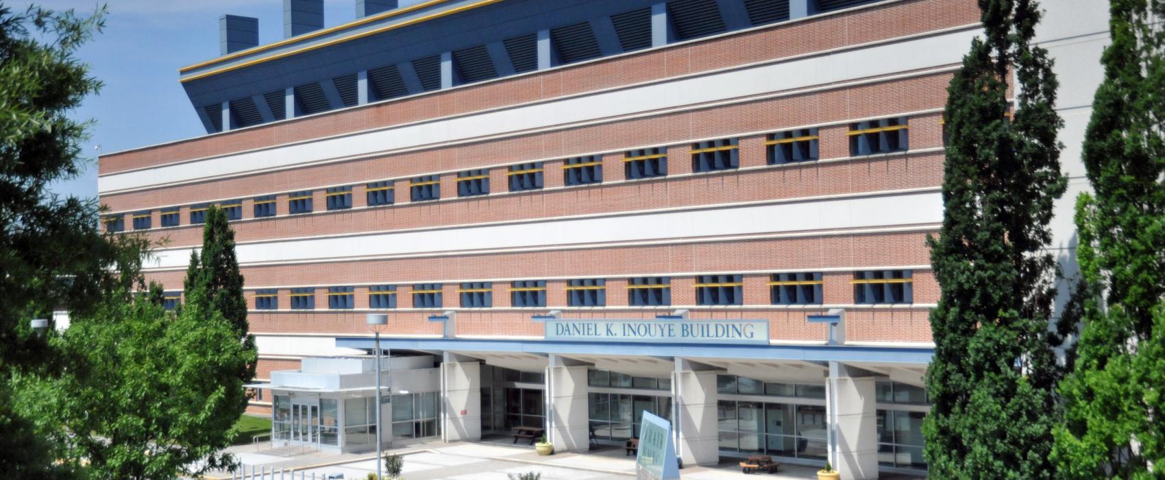 WRAIR building front angle